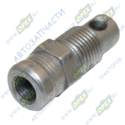 Фитинг (штуцер) прямой; под шланг ф16/ Рнаруж=М16х1,5 1отв.ф5 полый